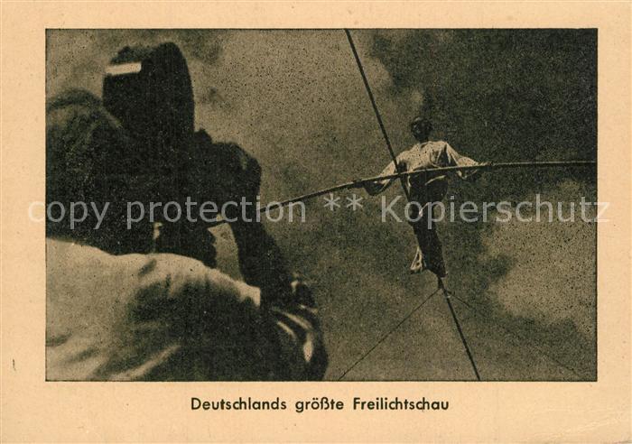 Artistik Zirkus Artistique Cirque Circ-- Seiltanz Freilichtschau Berlin Gastspie