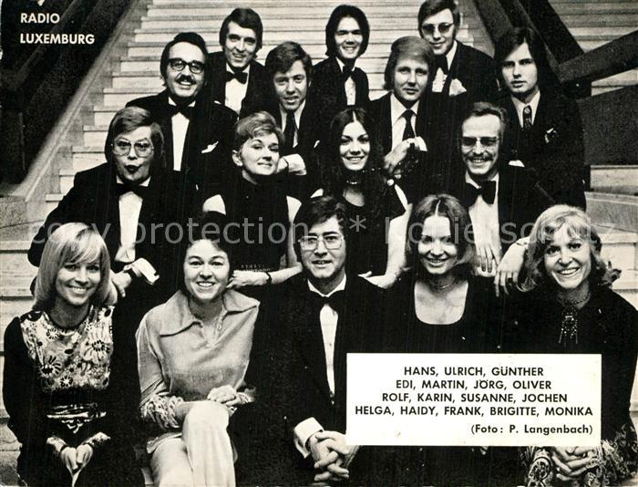Radio Luxemburg Moderationsteam Gruppenfoto