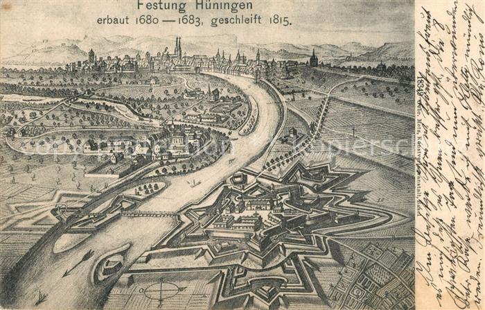 Hueningen Huningue Festung