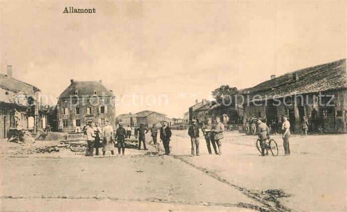 Allamont Soldaten auf der Strasse