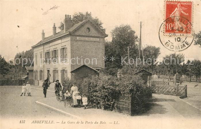 Abbeville 80 Somme Gare de la Port du Bois