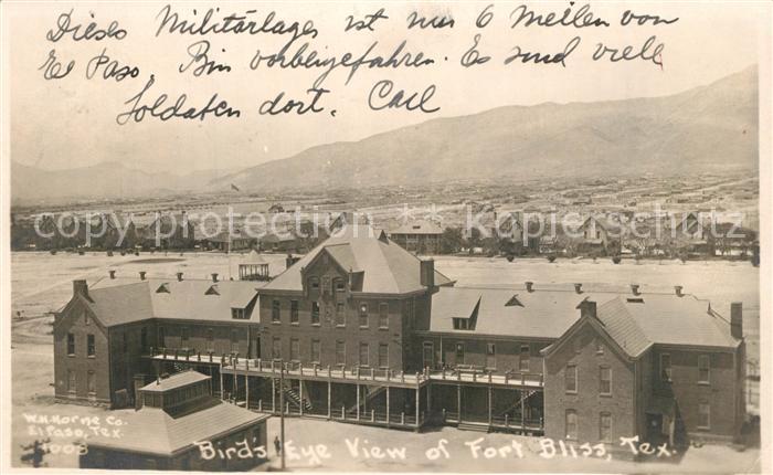 El Paso Texas Fort Bliss