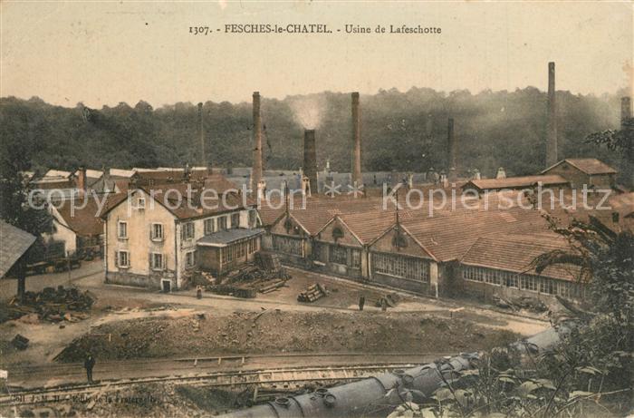 Fesches-le-Chatel Usine de Lafeschotte