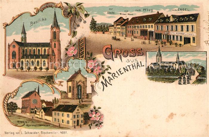 Marienthal Elsass Basilika Kloster der Karmeliterinnen