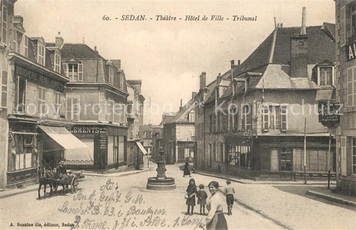 Sedan Ardennes Theatre Hotel de Ville Tribunal