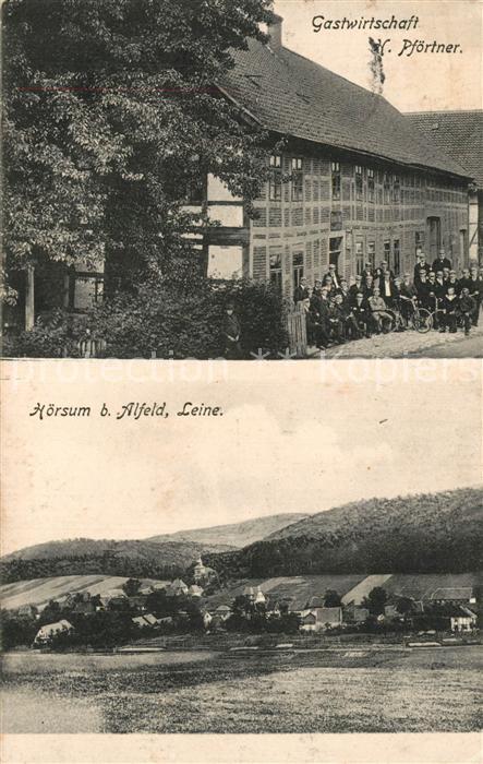 Hoersum bei Alfeld Leine Restaurant H. Pf?rtner