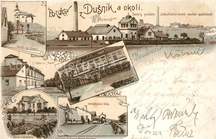 Dusnik a okoli Fabrik Schule