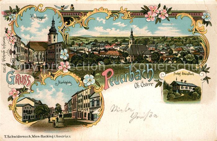 Peuerbach Marktplatz Kirchengasse