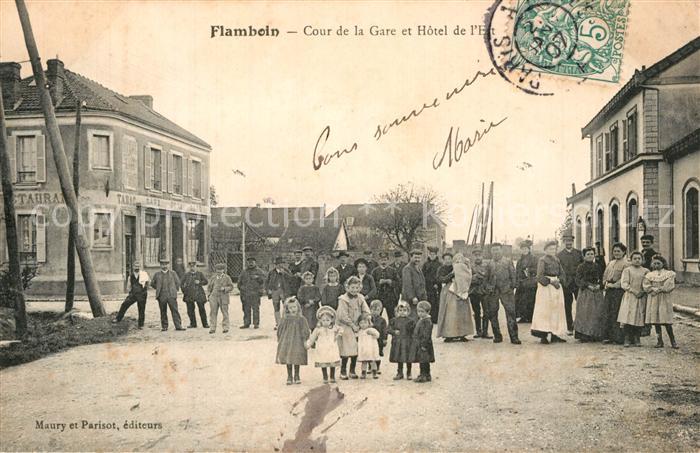 Flamboin Gare et Hotel de L_Est