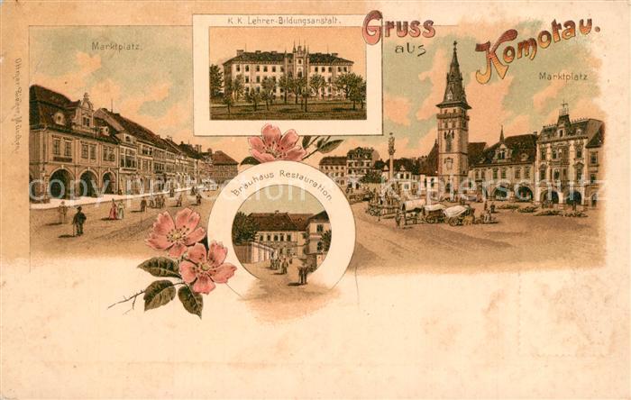 Komotau Lehrer-Bildungsanstalt Brauhaus Restaurant