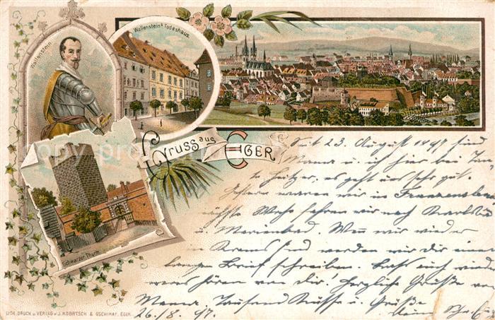 Eger Cheb Tschechien Wallenstein Todeshaus