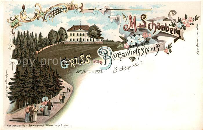 Maehrisch Schoenberg Sudetenland Bergwirtshaus