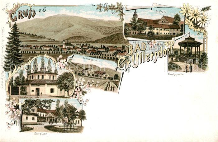 Bad Gross-Ullersdorf Kurplatz Schloss Ferienheim