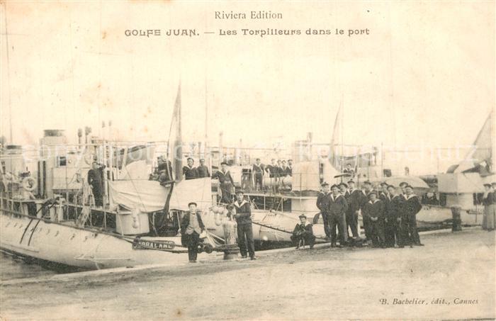 Golfe-Juan Vallauris 06 Alpes-Maritimes Port Matrosen