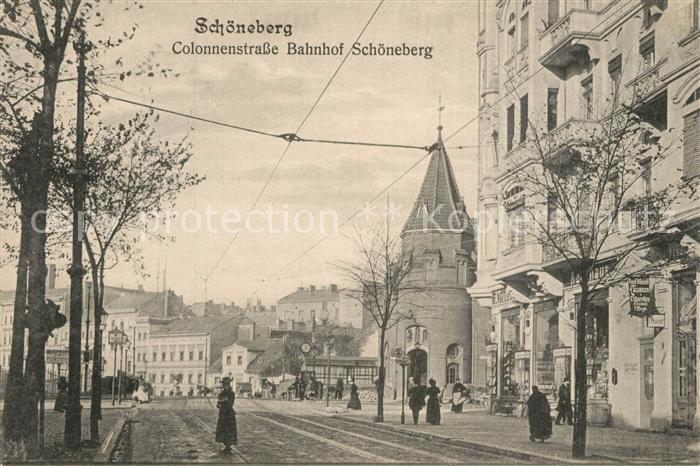 Schoeneberg Berlin Colonnenstrasse Bahnhof