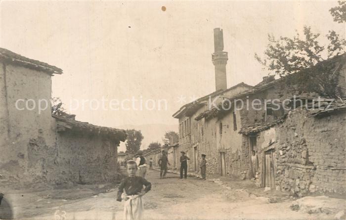ueskueb Uskub Kinder auf der Strasse