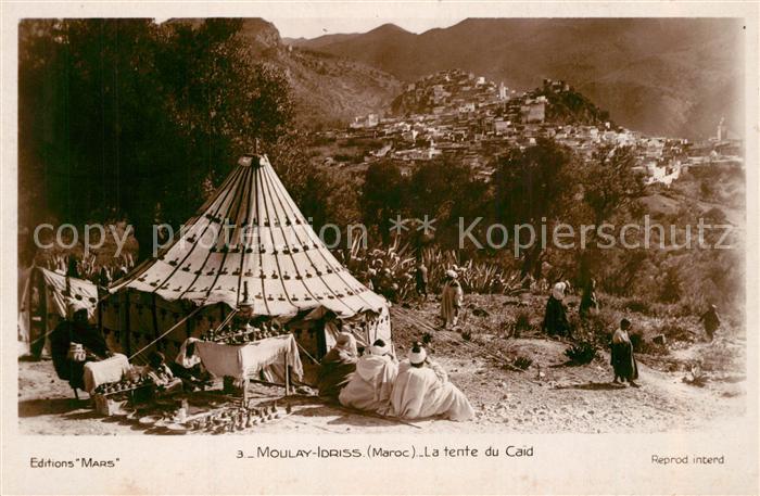 Moulay Idriss Tente du Caid