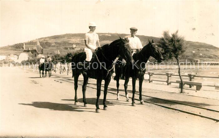 Uruguay Reiter an der Promenade