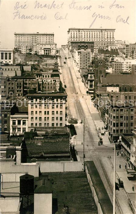 San Francisco California Market Street