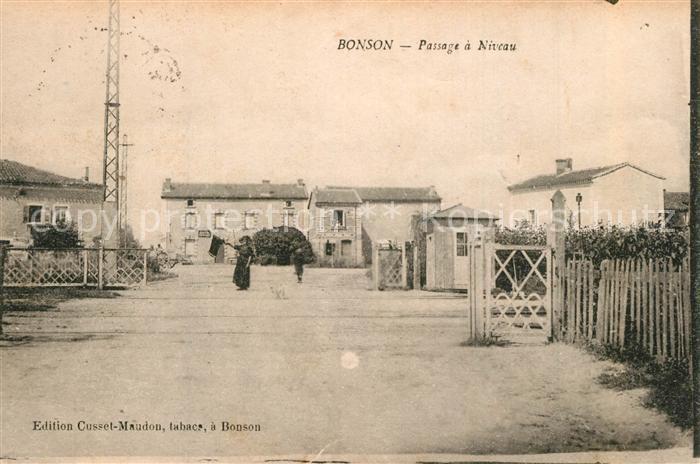 Bonson Loire Passage a Niveau