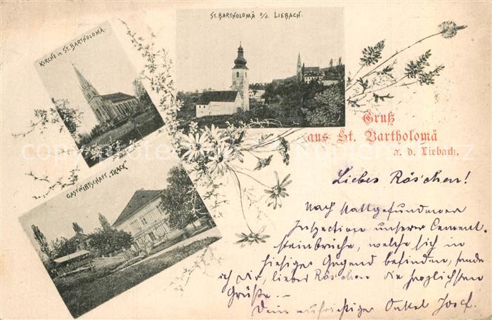 St Bartholom Gasthaus Track Kirchen