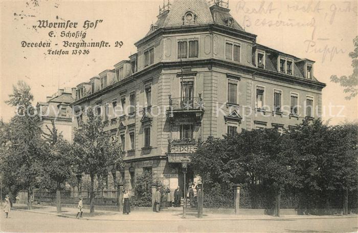 Dresden Wormser Hof Bergmannstrasse 20