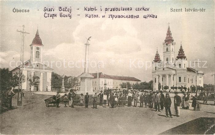 Obecse Serbien Serbija Szent Istvan ter