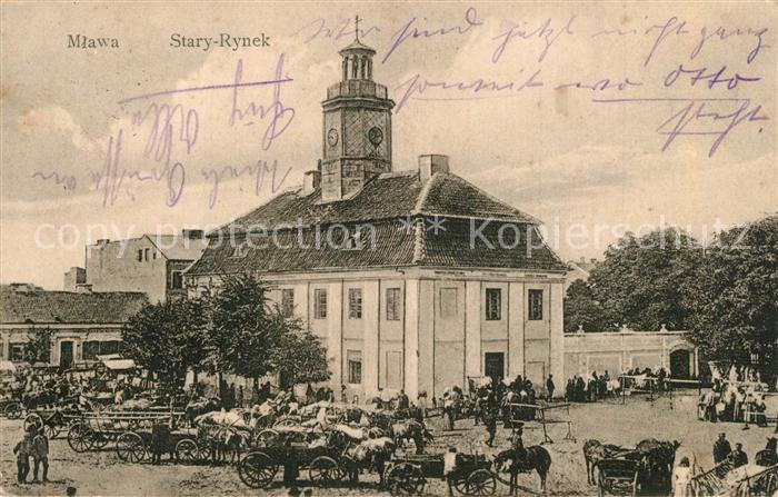 Mlawa Ostpreussen Stary Rynek