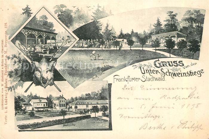 Frankfurt Main Unter Schweinstiege Frankfurter Stadtwald