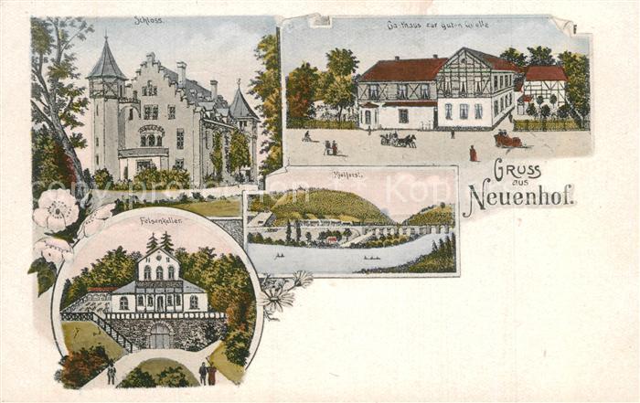 Neuenhof Eisenach Thueringen Schloss Gasthaus zur guten Quelle Felsenkeller Kiel
