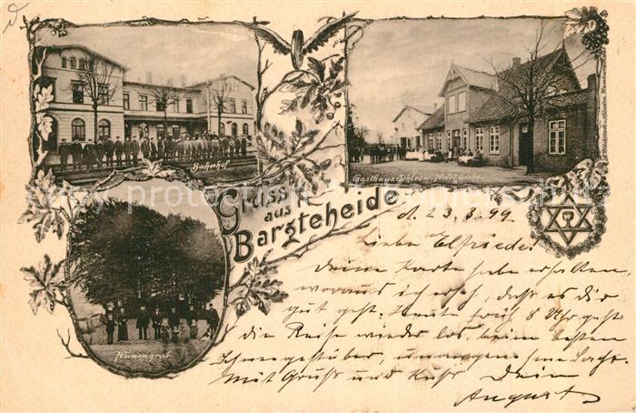 Bargteheide Bahnhof Huenengrab Gasthaus Schleswig Holstein Eiche