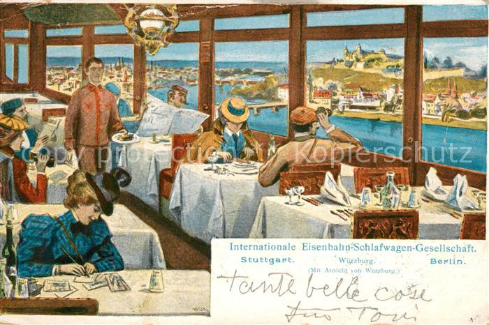 Wuerzburg Internationale Eisenbahn Schlafwagen Gesellschaft