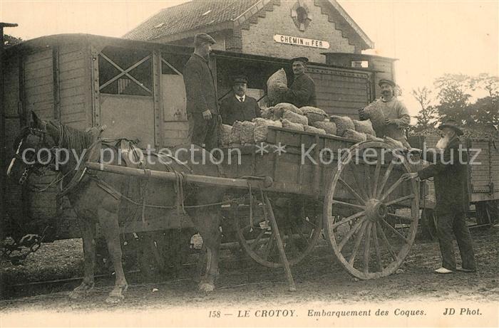 Le Crotoy Embarquement des Coques