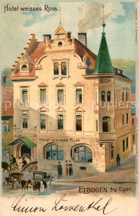 Elbogen Loket Hotel Weiisses Ross
