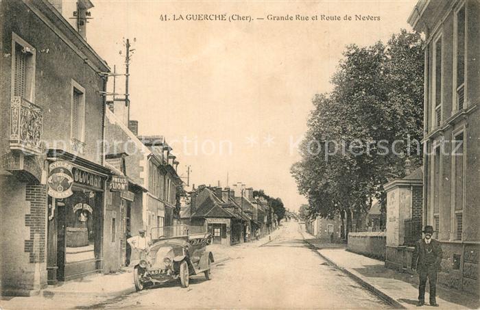La Guerche-sur-l Aubois Grande Rue Route de Nevers