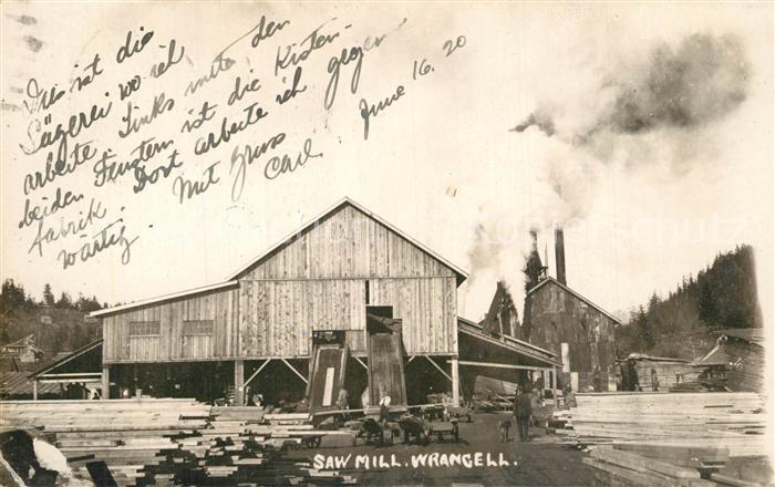 Wrangell Alaska Saw Mill