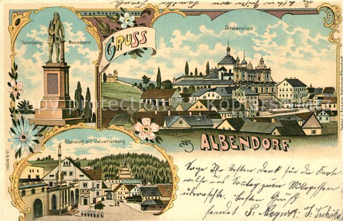 Albendorf Wambierzyce Osterberg Monument Panorama