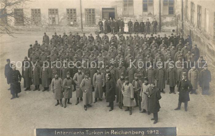 Reichenberg Liberec Boehmen Internierte Tuerken