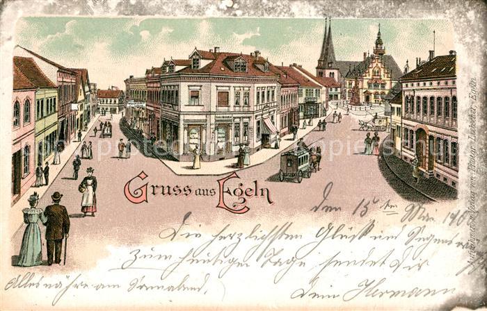 Egeln Kirche Rathaus Ansicht