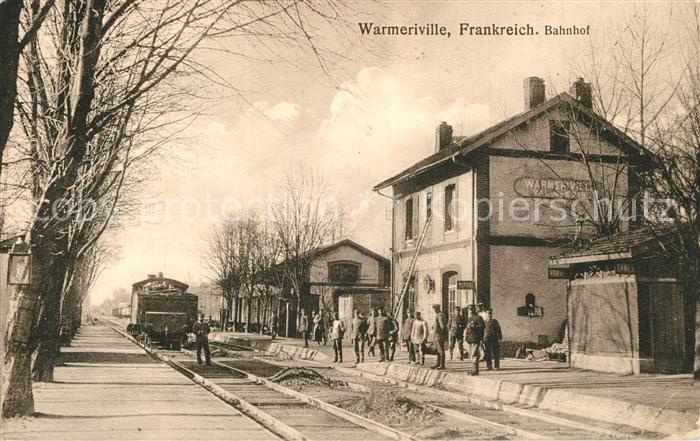 Warmeriville Bahnhof