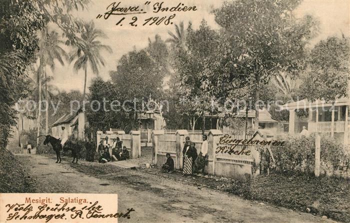 Java Indonesien Eingeborenenkirche