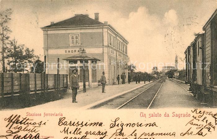 Sagrado Sagrat Slovenia Stazione ferroviaria