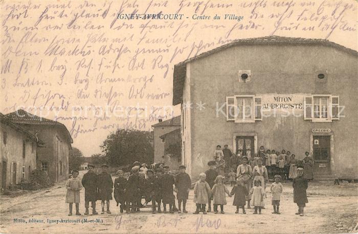 Igney Avricourt Centre du Village