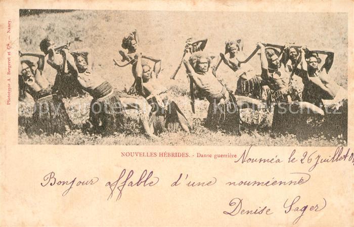 Neukaledonien Danse guerriere