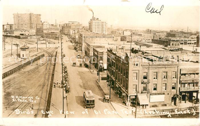 El Paso Texas Fliegeraufnahme