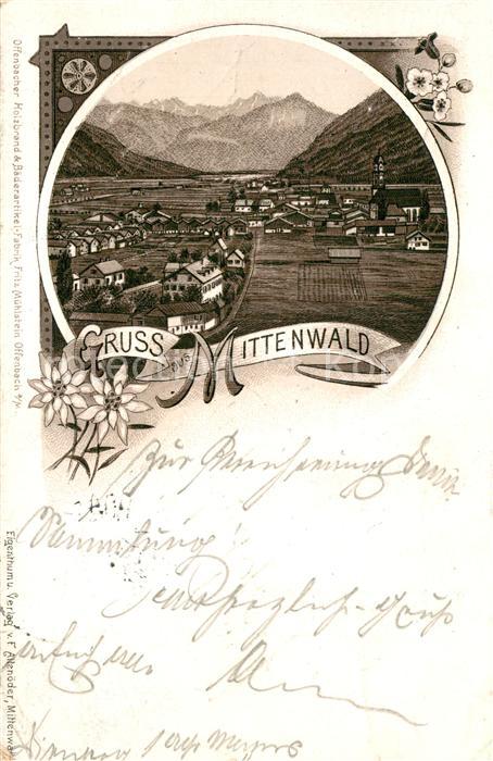 Mittenwald Bayern Panorama