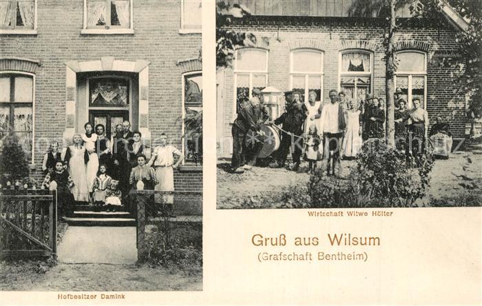 Wilsum Hofbesitzer Damink Wirtschaft Witwe Hoelter
