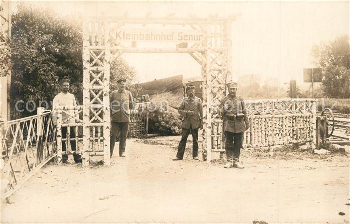 Senur Ardennes Kleienbahnhof Feldbahn