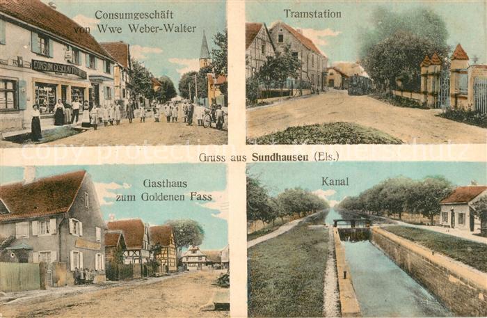 Sundhouse Consumgeschäft Tramstation Gasthaus zum