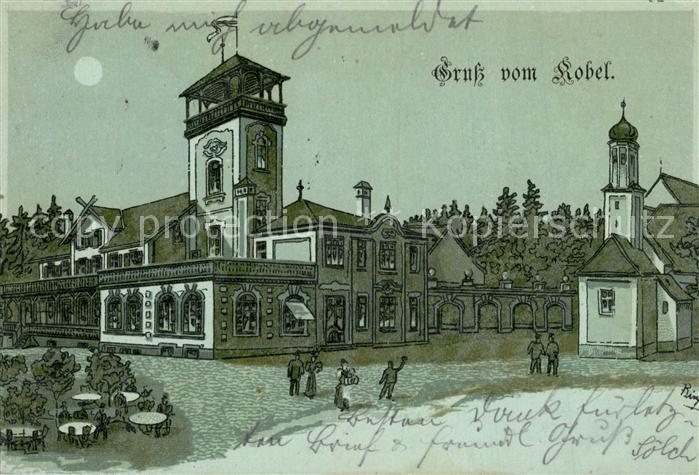 Kobel Dinkelscherben Kirche Stadtansicht